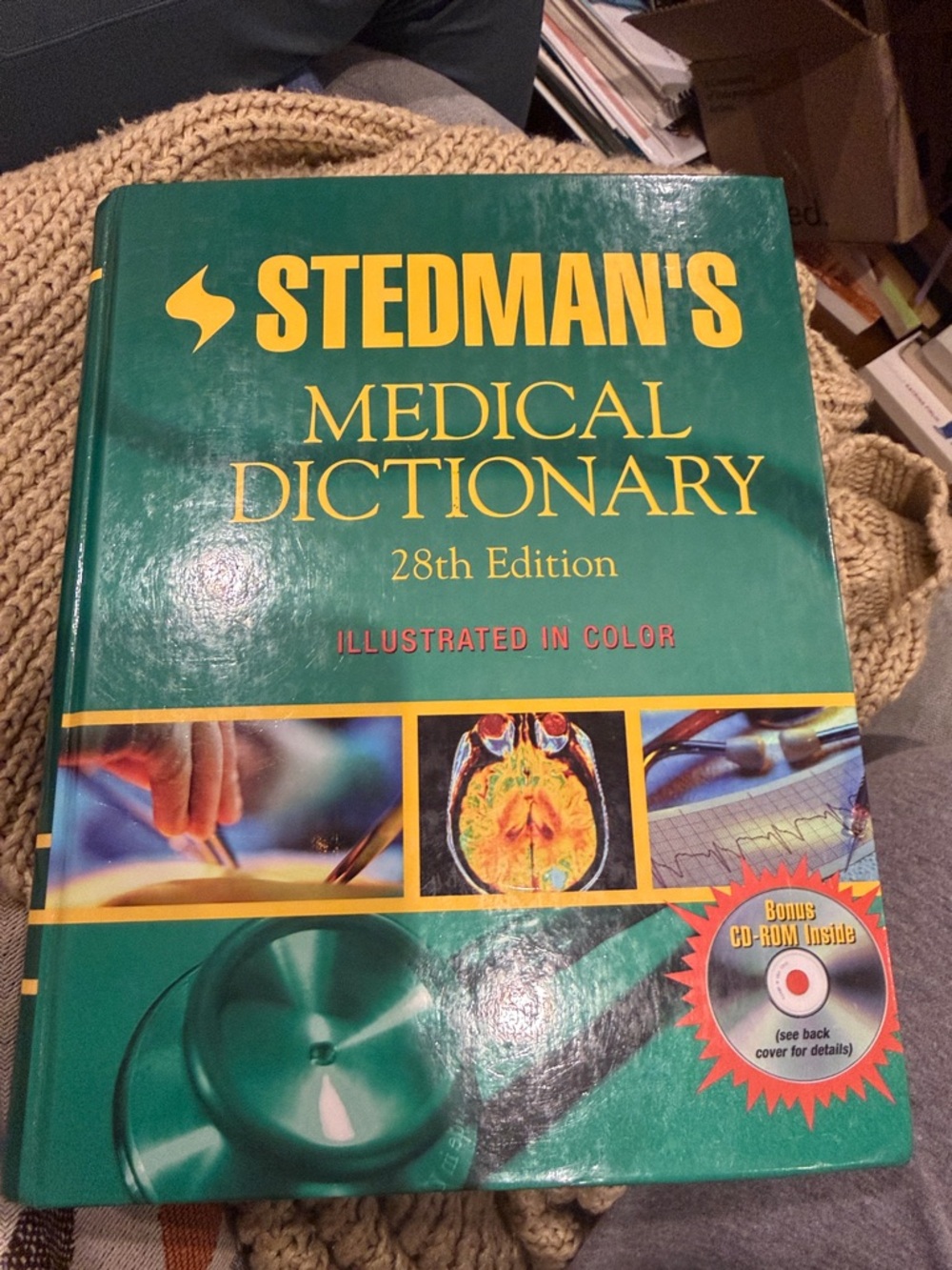 Stedman's Medical Dictionary - Green Cover